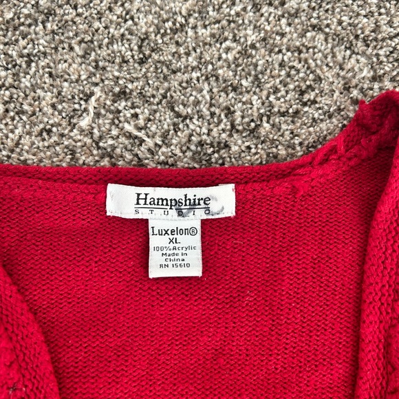 Red cardigan - Picture 3 of 9